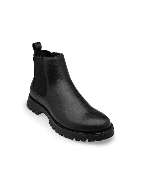 Bota de piel para hombre