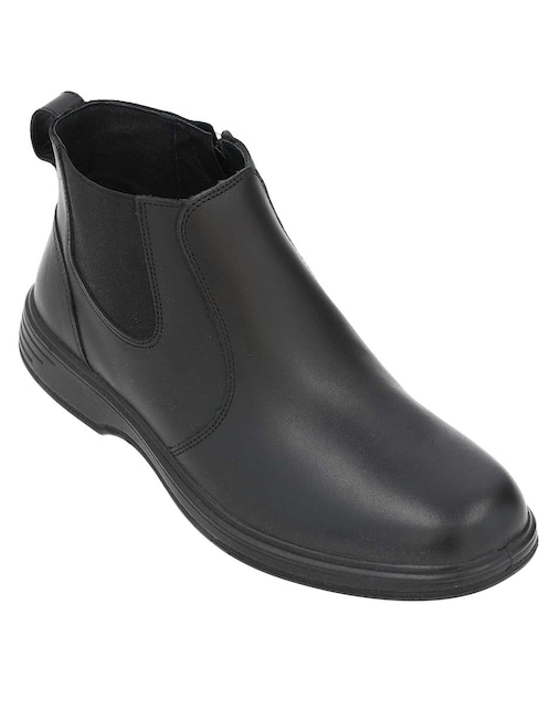 Botín Flexi de piel para hombre