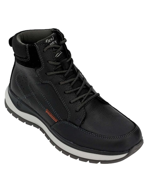 Bota Flexi de piel para hombre