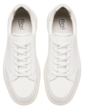 Tenis de piel Flexi para hombre