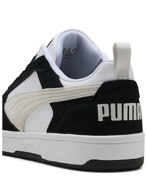 Tenis de piel Puma rebound v6 low sd para hombre