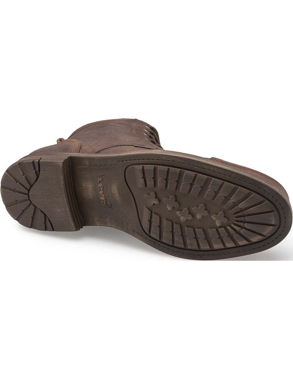 Bota de piel para hombre
