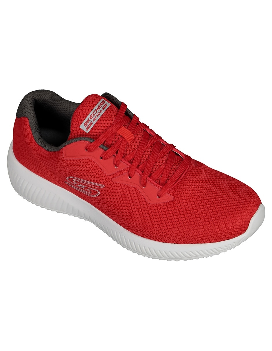 Skechers Bobs Zapatos Skechers Rojos Tenis Skechers Bobs Squad De