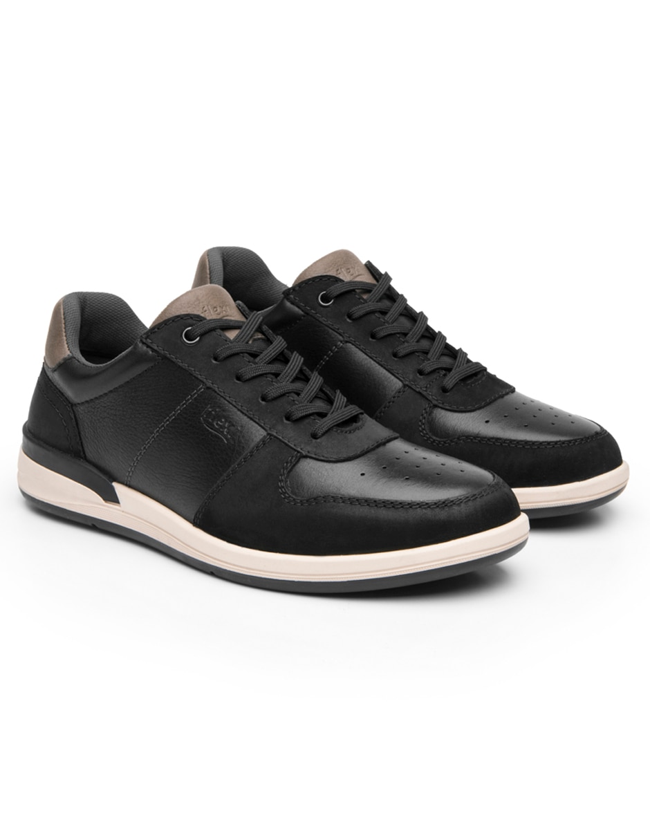 Tenis de piel para hombre 8